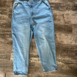 ELOQUII light wash denim jeans size 16